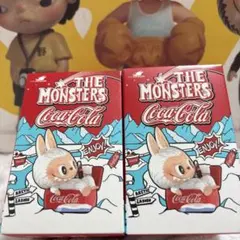 Coca-Cola THE MONSTERS ウサギ フィギュア 2個セット