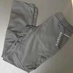 美品✴︎DESCENTE ブラック ゴルフパンツ　裏起毛