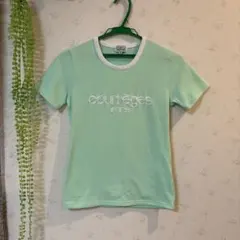 ・☘️夏だね♪☘️レディース　半袖Tシャツ♡courrèges♡刺繍LOGO美品のサムネイル