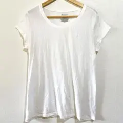 ノーバウンダリーズ　半袖 Tシャツ XXL ホワイト 大きいサイズ コットン混