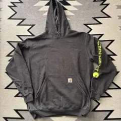 レ*n様 Carhartt グレー フード付きパーカー Lサイズ