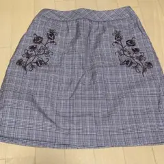 MAJESTIC LEGONチェックタイトスカートMサイズ