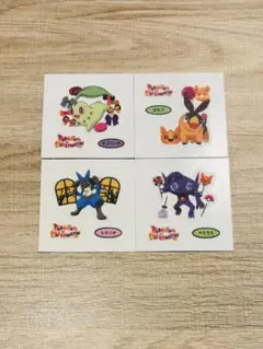 ポケモンパン　デコキャラシール　213弾　ハロウィン