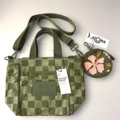 ALOHA Collection クロスボディバッグ 新品調節可能ストラップ付き 