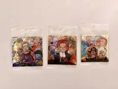 ワンピース ウエハースシール　LOG.14 シャンクス 黒ひげ　シークレット