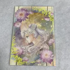 大人可愛い♡ブルー×アンティーク おすそ分けファイル 蛇腹ファイル コラージュ 大人可愛い♡ブルー×アンティーク おすそ分けファイル 蛇腹ファイル