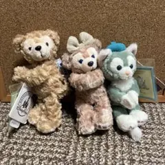 未使用　ダッフィー　ぬいぐるみ3体セット
