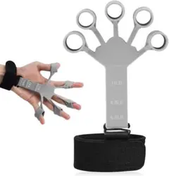 フィンガーパワー 握力 トレーニング 6つの抵抗レベル 指強化 フィンガートレー