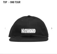 HI-STANDARD LOGO BASE BALL CAP ブラック LOGO BASE BALL CAP - Hi-STANDARD OFFICIAL WEB STORE