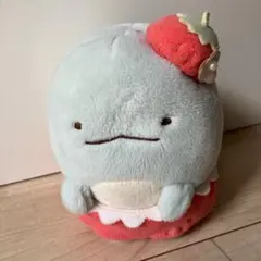 すみっコぐらし 喫茶すみっコでいちごフェア もっちりー ぬいぐるみ とかげ