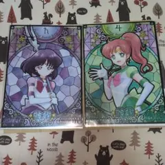 セーラームーン クリアファイル 2枚セット　ジュピター　サターン　美品　未開封品