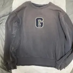 GAP ダークグレー クルーネック スウェット希少品