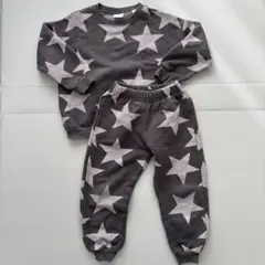【ZARA KIDS】星柄セットアップ 110