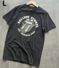 ザ・ローリング・ストーンズ バンド ヴィンテージ加工 ソフトTシャツ ﻿