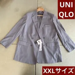 試着のみ 未使用品 ユニクロC 感動ダブルジャケット リラックス