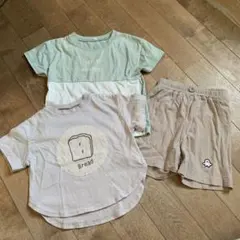 しまむら シナぷしゅ ハーフパンツ Tシャツ 90〜95サイズ