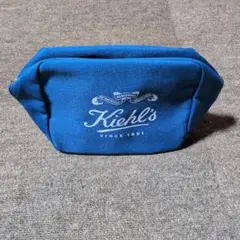 Kiehl's ポーチ ブルー