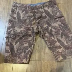 MONSIEUR NICOLE ボタニカル柄 ショートパンツ 46のサムネイル