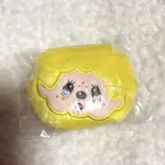 【匿名配送】モンチッチ ガチャ　フェイスぬいぐるみ カラフルver イエロー