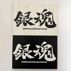 【非売品】銀魂　スペシャルモデルシートコレクション　2冊セット　設定資料集