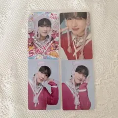 nct wish Log in ラントレ 特典 サクヤ 4枚セット