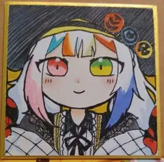 魔法少女ノ魔女裁判 城ヶ崎ノア 手描きイラスト 豆色紙
