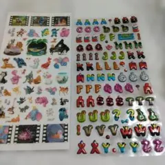 ディズニー　シール2枚セット