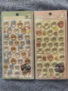 正規品　ちいかわ　ボンボンドロップシール2種セット