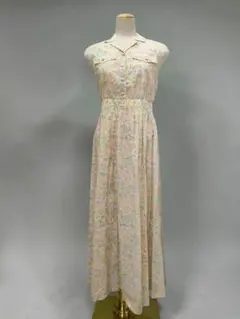 【Laura Ashley】ヴィンテージ 花柄 シャツワンピース（日本製）