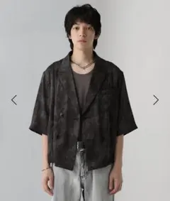 テーラードジャケット ショート丈