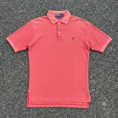 【90s】Polo by Ralph Lauren ポロシャツ ピンク Sのサムネイル
