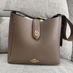 coach コーチ　ハドリー コンバーチブル クロスボディ バッグ グレージュ