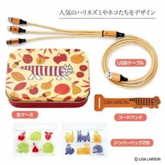 大人のおしゃれ手帖付録　リサ・ラーソン　便利セット