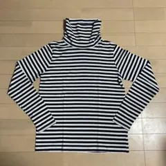★【reppi armario】タートルネックロンT ボーダー Ｍ １６０cm★
