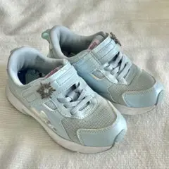 アナ雪　ホーキンス　運動靴　水色　18cm