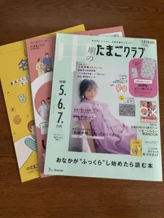 中期のたまごクラブ　冊子付録付き