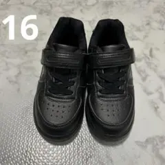 moz キッズ スニーカー ブラック 16.0cmのサムネイル