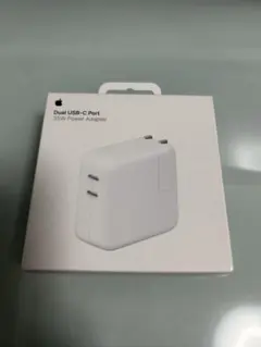 【純正品】 Apple デュアルUSB-Cポート搭載35W電源アダプタ