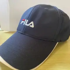 FILA ベースボールキャップ調節可能　ブラック