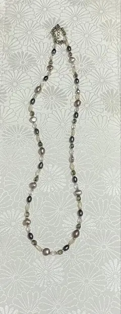 ハンドメイド パール ネックレス