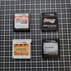 ポケットモンスター4点 ブラック ホワイト2 ソウルシルバー ウルトラサン