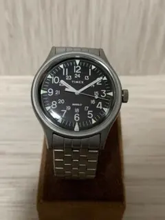 希少/未使用】 TIMEX タイメックス ビスカウント 自動巻 ネイビー文字 