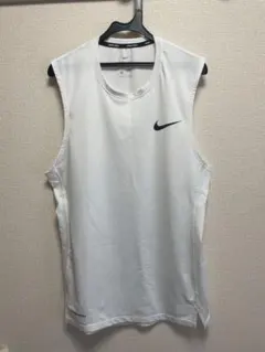 NIKE PRO ノースリーブ タンクトップ ホワイト XLのサムネイル