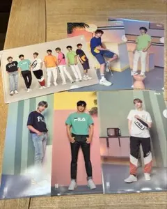 BTS✖️FILAコラボクリアファイルセット