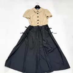 【美品✨】エムズグレイシー ワンピース　2024年　40 大きいサイズ　リボン