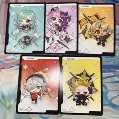 クロスタ　プロモ　vol.4　プレイポイント　5種　xross stars