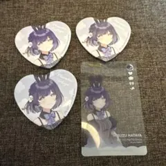 学園アイドルマスター　学マス　GIGO　ハート缶バッジ　美鈴　3個セット