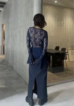 【アメリ】COMBINATION LACE TOP