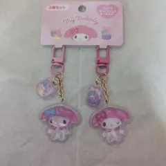 マイメロディ アクリルキーホルダー 2個セット