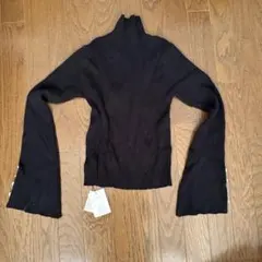 GRL 黒 長袖ニット Mサイズ